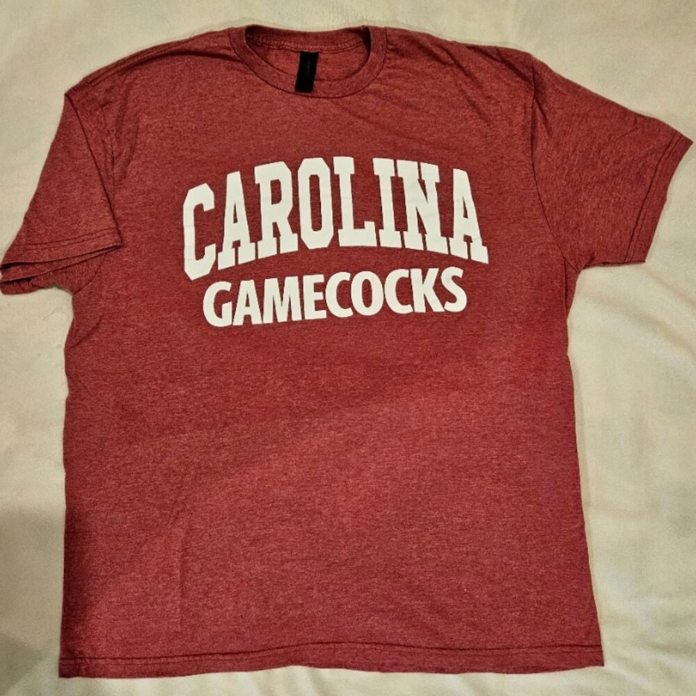 Gildan Softstyle Carolina Gamecocks Heathered Garnet T Shirt XL UofSC